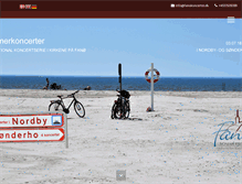 Tablet Screenshot of fanokoncerter.dk